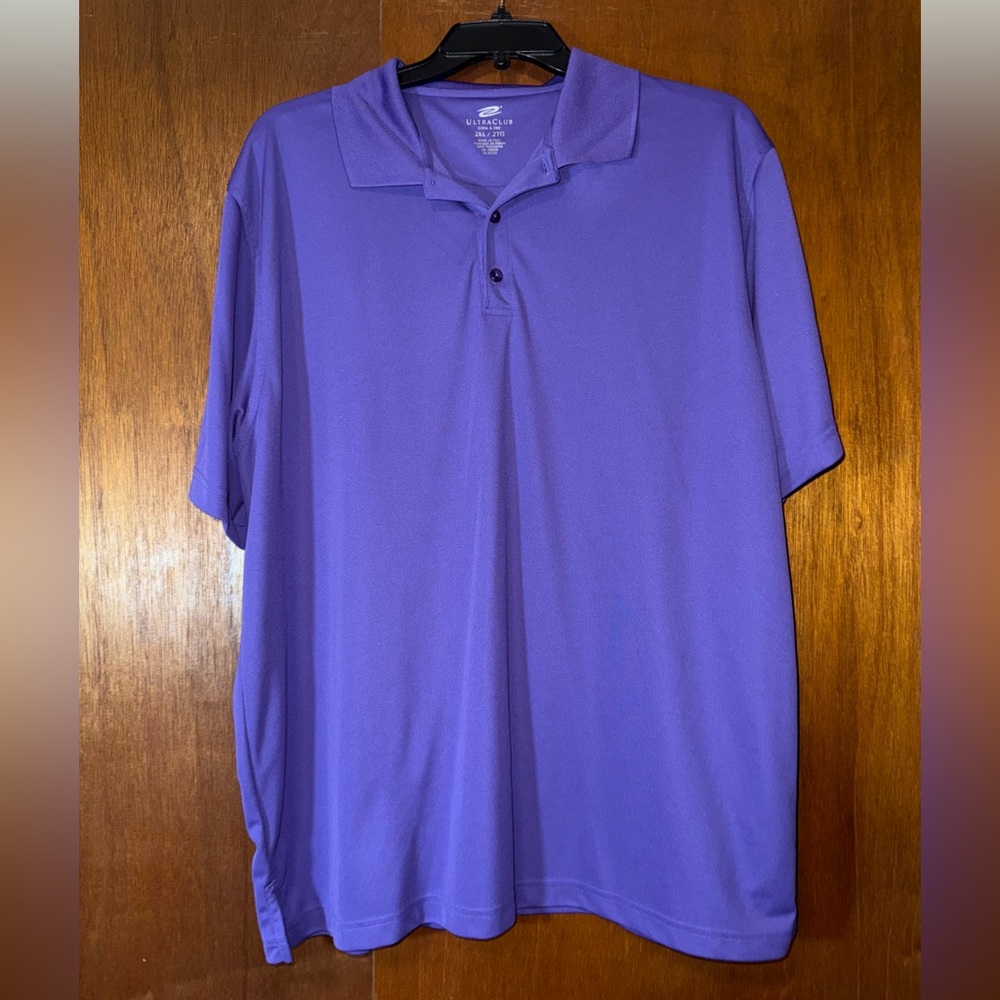 🐠 Vibrant Purple Men's Polo Shirt